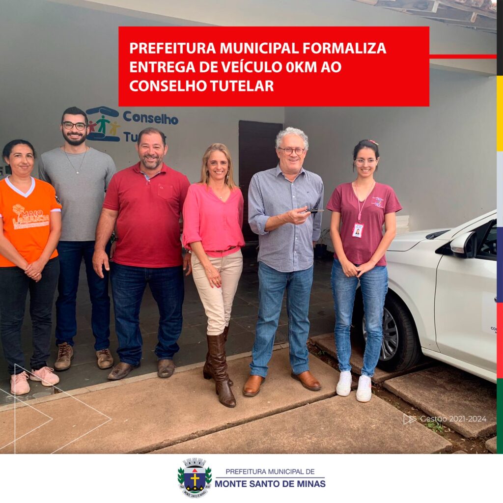 Prefeitura Municipal De Monte Santo De Minas Formaliza Entrega De