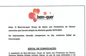 Comunicado Bem me Quer