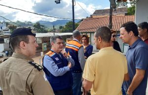 Paulo Brant visita Raposos para oferecer apoio na reconstrução da cidade