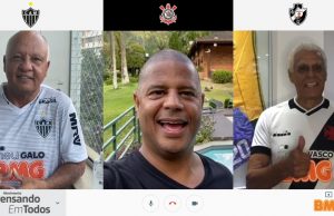 BMG lança vídeo com ídolos de Corinthians, Galo e Vasco contra o coronavírus