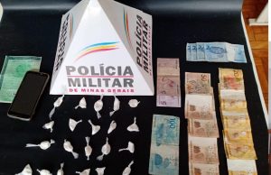 Polícia Militar de Monte Santo de Minas prende suspeito por tráfico de drogas