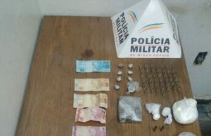 PM de S. S. Paraíso Prende mãe e filhos pelo crime de Tráfico de Drogas