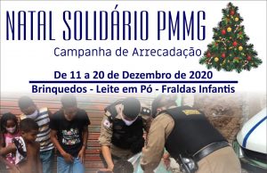 43º BPM promove a Campanha “NATAL SOLIDÁRIO-2020”