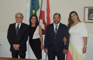 Solenidade de Transmissão das Chaves ao prefeito eleito Caburé e vice- prefeito Bala Morares