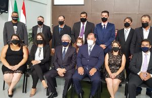 Com restrições no número de convidados devido o Covid 19 Caburé, Bala Moraes e vereadores(as) tomaram posse na Câmara Municipal de Monte Santo de Minas