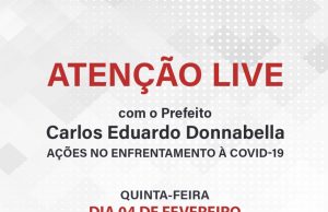Live com o Prefeito