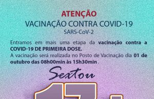 Atenção – Vacinação contra Covid-19