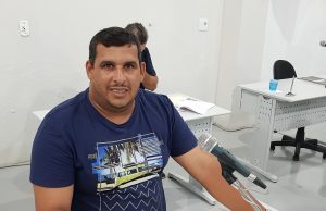 Retirada de curva de um pequeno trecho de estrada rural foi a solicitação de João Crente
