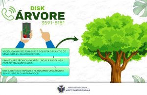Disque Árvore – Ligou Plantou!