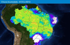 Previsão de temporais nos próximos dias em áreas de MG e BA