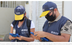 Censo 2022: terminam hoje as inscrições para quase 22 mil vagas de trabalho no IBGE em Minas Gerais