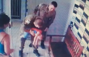Policial Militar salva vida de criança