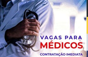 Comunicado de vagas para médicos