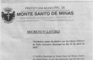 Decreto nº 2.337/2022