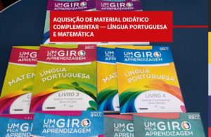 Aquisição de material didático complementar — língua portuguesa e matemática