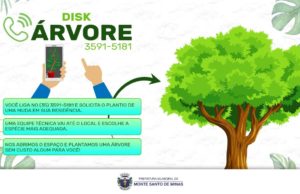 Disque Árvore – Ligou Plantou!