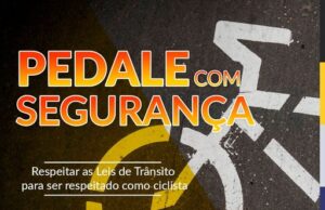 Pedale com segurança