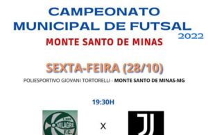 Campeonato Municipal de Futsal Monte Santo de Minas