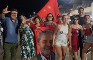 Petistas monte-santenses comemoram vitória de Lula no Terreirão e em carreata pela cidade