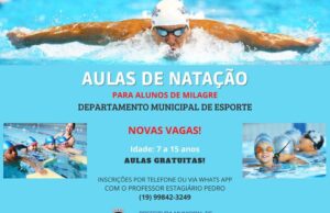 ATENÇÃO, MENINOS E MENINAS DO DISTRITO DE MILAGRE!!!