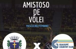 Nesta sexta-feira, 28/10, equipes de vôlei masculina e feminina disputarão jogos amistosos em Guaxupé