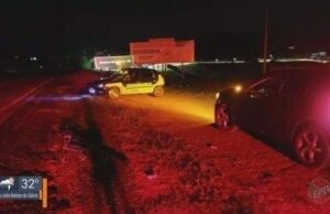 Idoso de 63 anos fica gravemente ferido após ser atropelado na MG-450, próximo ao trevo de Guaxupé, MG