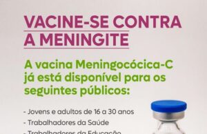 Vacine-se contra a Meningite
