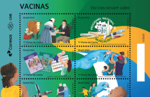 Emissão destaca a importância das vacinas para a saúde pública brasileira