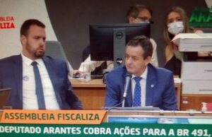 Deputado Arantes cobra ações para a BR 491, em Monte Santo de Minas