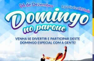 Vem aí, mais um DOMINGO NO PARQUE!