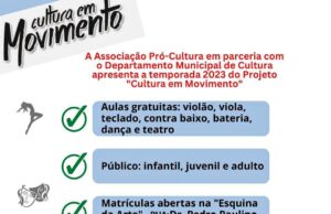 VENHA APRENDER MÚSICA, DANÇA E TEATRO!