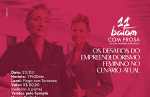 Aciv Mulher realiza 11º Batom com Prosa