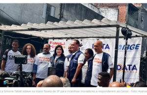 Ministra prestigia ação nacional pelo Censo reunindo IBGE, Cufa e Data Favela