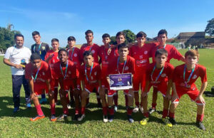O time de futebol sub-15 de Monte Santo perde nos pênaltis e se torna vice-campeão da Liga DERLA de Futebol