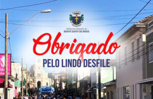 Parabéns pelo lindo desfile