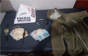 Menor é apreendido pela Polícia Militar após cometer roubo à mão armada a estabelecimento comercial em Monte Santo de Minas