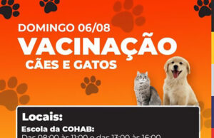 Vacinação de Cães e Gatos