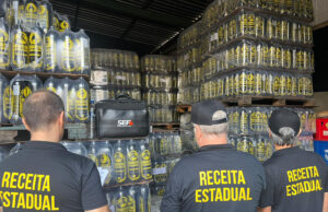 Receita Estadual e Polícia Civil realizam operação de combate à sonegação fiscal e falsificação de bebidas