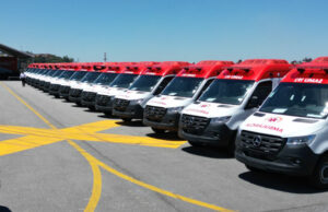 Ministério da Saúde entrega 47 novas ambulâncias para Minas Gerais