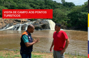 Visita de campo aos pontos turísticos