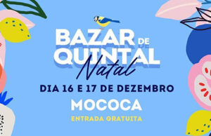 O 24º Bazar de Quintal, edição especial de Natal – a maior feira de artesanato de Mococa – acontece nos dias 16 e 17 de Dezembro de 2023