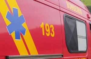 Acidente na Praça da Fonte deixa motociclista gravemente ferida