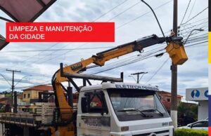 Funcionários municipais intensificam ações de manutenção e limpeza pela cidade