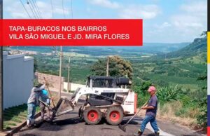 Prefeitura de Monte Santo de Minas lança Operação Tapa-Buracos para melhorar a infraestrutura urbana