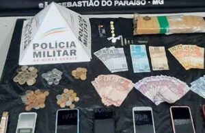 PM desmantela ponto de tráfico e prende 4 em Paraíso