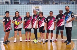 Sábado de competição para as equipes femininas de Vôlei Adaptado de Monte Santo de Minas