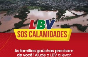 Em BH, LBV abre posto de arrecadação em prol do RS