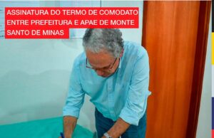 Assinatura do Termo de Comodato entre Prefeitura e APAE