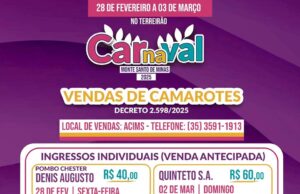 Garanta Seu Lugar no Camarote Exclusivo do Carnaval 2025 em Monte Santo de Minas