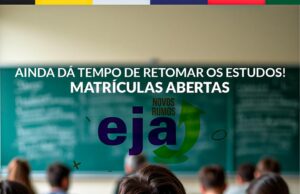 Matrículas Abertas para a EJA: Educação de Jovens e Adultos é Chance de Recomeço